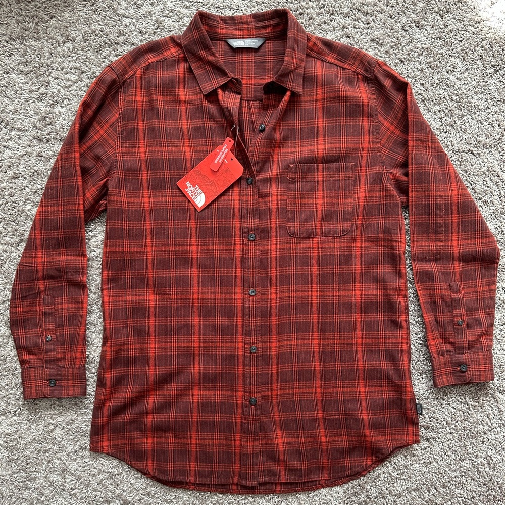NWT - The North Face Plaid Shirt